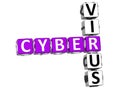 3D Cyber Virus Crossword