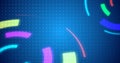 3d Cybersecurity server update like technology hud background.