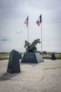 D-Day Memorial, Utah Beach, Normandy, France Royalty Free Stock Photo