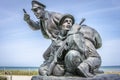 D-Day Memorial, Utah Beach, Normandy, France Royalty Free Stock Photo