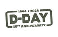 D-Day 80th Anniversary stamp