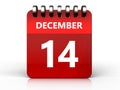 3d 14 december calendar