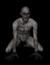 3D demonic figure