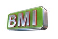 3d design of bmi - Body Mass Index