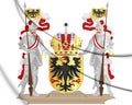 3D Deventer coat of arms Overijssel, Netherlands.