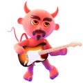 3d Devil guitarist