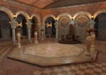 3D Rendering Throne Room