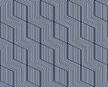 3D dimensional lined cubes seamless pattern, geometric endless texture with lines and boxes, architecture theme, graphic design
