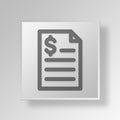 3D dollar loan icon Business Concept