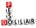 3D Dollar Peso Crossword