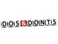 3D Dos And Donts Button Click Here Block Text