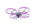 3D drone with camera Royalty Free Stock Photo