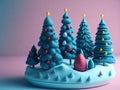 Christmas-themed composition., AI generated Royalty Free Stock Photo