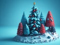 Christmas-themed composition., AI generated Royalty Free Stock Photo