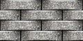 3D Elevation wall tiles design. Concrete stone architectural rendering digital ceramic tile. Geometric concrete modules.