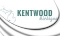 3D Emblem of Kentwood Michigan, USA. Royalty Free Stock Photo