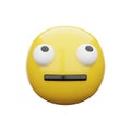 3d emoji Face with Rolling Eyes