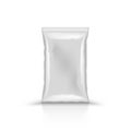 3D Empty Vertical Sealed Plastic Foil Bag