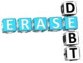 3D Erase Debt Crossword