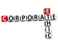 3D Ethic Corporate Crossword