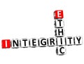 3D Ethic Integrity Crossword