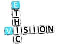 3D Ethic Vision Crossword