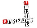 3D Ethics Respect Crossword