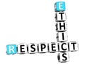 3D Ethics Respect Crossword