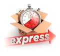 3d express delivery concept