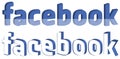 3D Facebook Social Media Logo