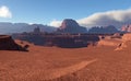 3D Fantasy desert landscape