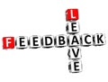 3D Feedback Leave Crossword