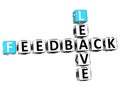 3D Feedback Leave Crossword