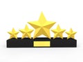 3d five stars award