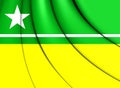 Flag of Boa Vista City Roraima, Brazil.
