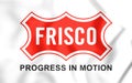 3D Flag of Frisco Texas, USA.