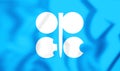 3D Flag of the OPEC.