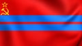 Flag of Turkmen Soviet Socialist Republic