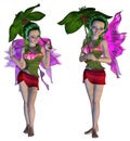 3D Floral Fairy