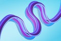 3D Flow Dynamic Curved Wave