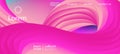 3d Fluid Lucid Vector Background. Landing Page, Pink, Purple Background. Royalty Free Stock Photo
