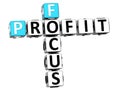 3D Focus Profit Crossword