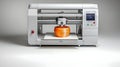 3 d food printer with cheese Royalty Free Stock Photo