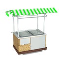 3d food Trolley Cart