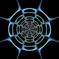 3d fractal render. awesome digital art paint.