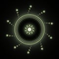 3d fractal render. awesome digital art paint.