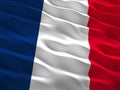 3d france flag