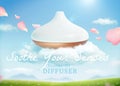 3d fresh natural aroma diffuser ad