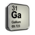 3d Gallium element