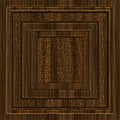 3d geometric square wood pattern Royalty Free Stock Photo